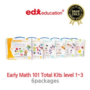 edx Early Math 101 kits 레벨1-3, 6종세트하바24