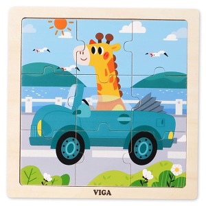 VIGA 9피스 퍼즐 - 자동차하바24