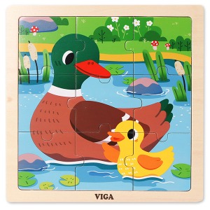 VIGA 9피스 퍼즐 - 오리하바24