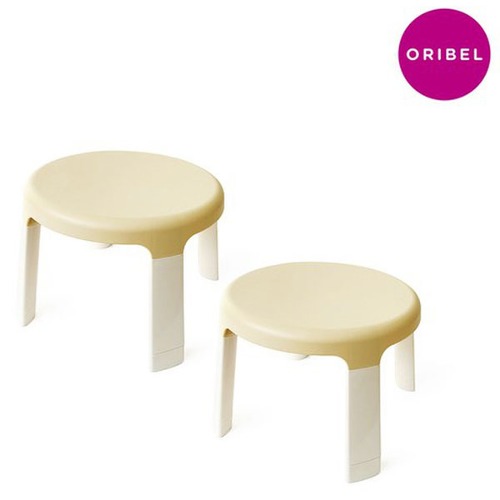 오리벨 쏘서 투 테이블 의자(2P)-크림베이지하바24
