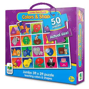 러닝저니 점보퍼즐 색깔 모양 50피스하바24