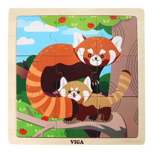 VIGA 9피스 퍼즐 - 팬더하바24
