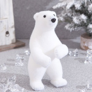 크리스마스 서있는 하얀 북극곰 30cm하바24